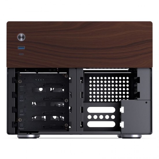 Jonsbo N4 NAS Case, Micro-ATX - Siyah Renk Kasa